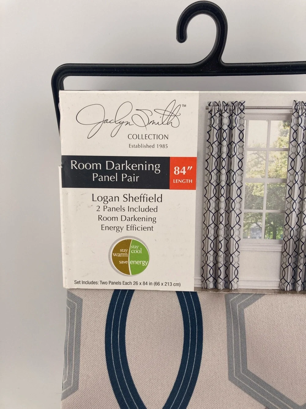 Room Darkening Panel Pair Curtains 84